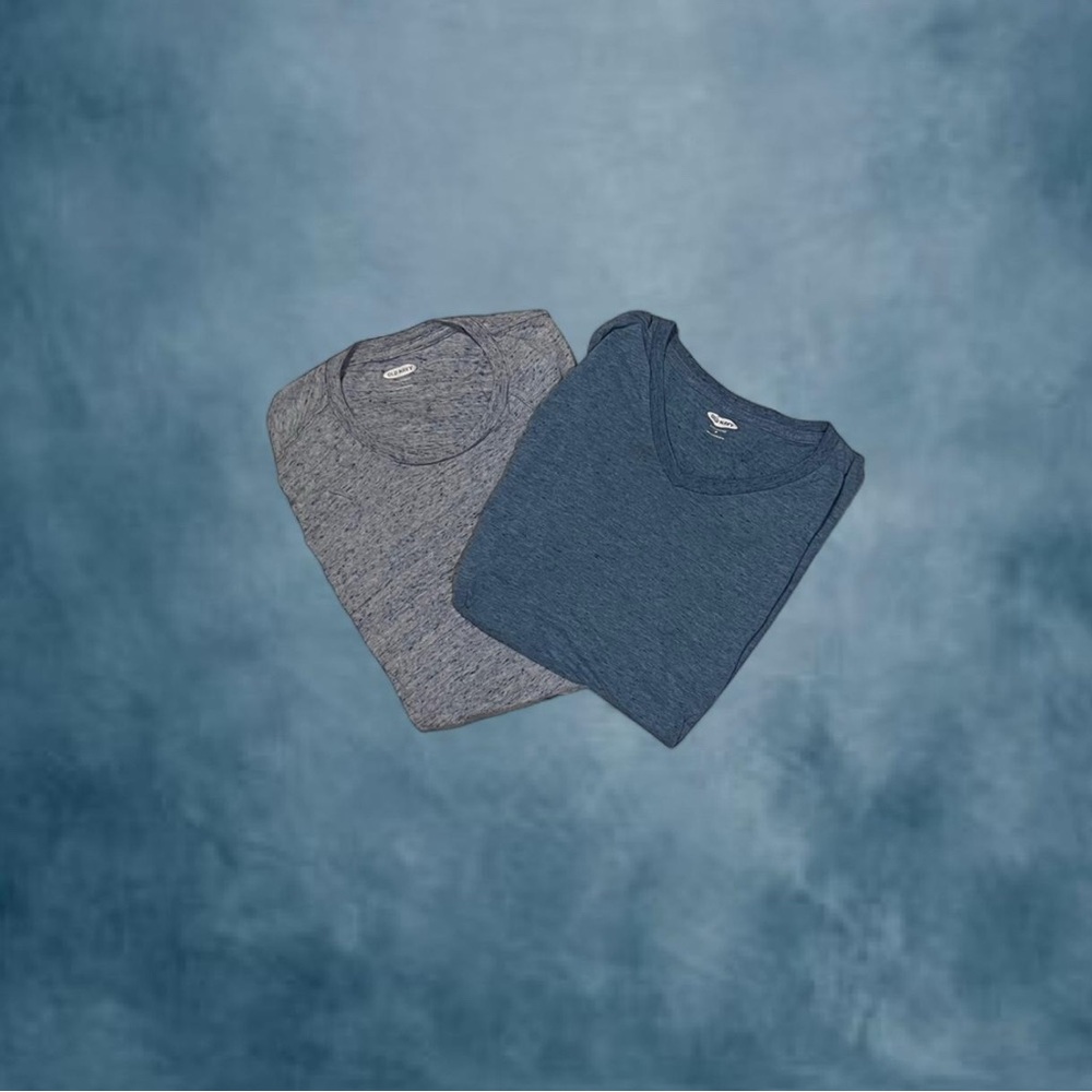 Old Navy Blue and Gray Short Sleeve Tees